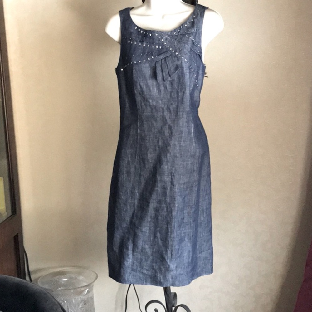 Denim Dress with shape and form, see photos